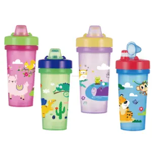 350ml PP Baby Training Cup Kids Garrafa de água com sipper Baby Cup BPA Free Eco Friendly Factory Diretamente Venda Quente