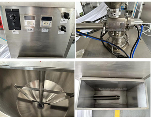 Machine de remplissage semi-automatique à agitation chauffante de Guangzhou pour baume à lèvres, <span class=keywords><strong>vaseline</strong></span> et crème réparatrice - Product Image 3