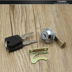 Serrure de coffre de moto/scooter en acier inoxydable avec clés et support de fixation pour boîte de rangement – Remplacement et réparation - Product Image 1