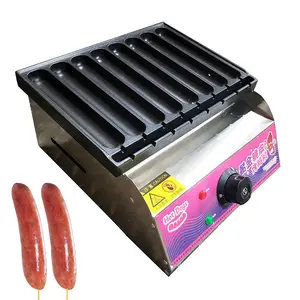 220V Commercial hotdog oven stainless steel hotdog cooking machine for grilling hotdog Sausage