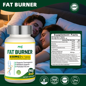 Pillole Brucia Grassi OEM per la Gestione del Peso, Integratore Dietetico Plus Detox per Bruciare i Grassi Addominali, Compresse Naturali di Fibre Dietetiche per la <span class=keywords><strong>Notte</strong></span> - Product Image 6