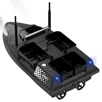 Bateau à appâts V803 Pro avec sondeur GPS intégré 500M, écran couleur, sonar, pour la pêche à la carpe, avec localisateur de température et de profondeur, écho sondeur
