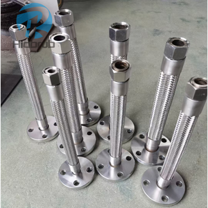 ท่อโลหะสแตนเลส 304 316 แบบถักลอน พร้อมข้อต่อแบบหมุนได้และแบบเชื่อมต่อเร็ว - Product Image 6