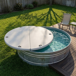 Copertura Gonfiabile Pieghevole per Vasca da Bagno 8ft, Copertura Gonfiabile per Spa, Copertura Gonfiabile per Piscina per Mantenere la Piscina Pulita - Product Image 5