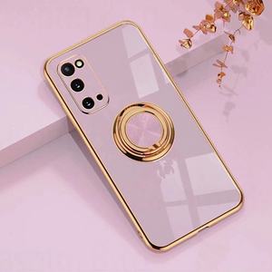 เคสโทรศัพท์ TPU นิ่มสุดหรู,สำหรับ Samsung <span class=keywords><strong>Galaxy</strong></span> S22 Ultra S21 FE S20 S10 Plus A52 A72 Note 20 10 <span class=keywords><strong>9</strong></span>ขาตั้งฝาปิด - Product Image 5