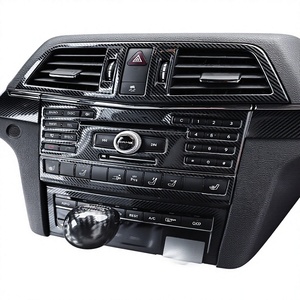 Kit de Molduras Interiores de Fibra de Carbono para Mercedes-Benz Clase E W207 Coupé, Panel de Consola Central - Product Image 4