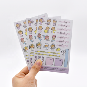 Produttore di Fogli di Adesivi Personalizzati con Logo, Stampa Personalizzata di Fogli di Adesivi Fustellati per Planner e Diari - Product Image 4