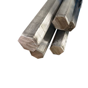 Barra de acero inoxidable de metal 201 202 304 316 Barra cuadrada pulida Barra hexagonal 20mm 50mm 80mm Se puede personalizar - Product Image 1