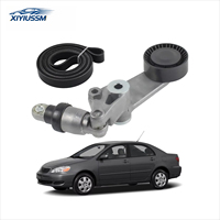 Serpentin-Antriebsriemen-Spannrollen-Kit für Toyota Corolla Matrix Pontiac Vibe MR2 Spyder Chevrolet Prizm 38286 166200W093