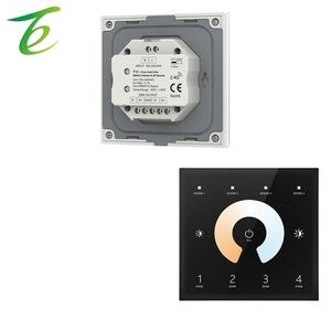 לוח מגע dmx שליטה ראשית + שלט רחוק rf (אופציונלי) 4 אזור 8-ערוץ שחור ולבן אופציונלי אופציונלי צבע T12 - Product Image 1