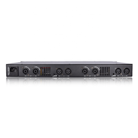Çok Satan 600W*4 RMS Dijital Güç Amplifikatörü 1U Boyutunda 4 Kanallı D Sınıfı Hoparlör Ses Amplifikatörü