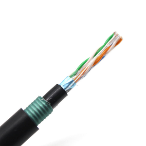 <span class=keywords><strong>Câble</strong></span> réseau blindé UTP <span class=keywords><strong>FTP</strong></span> <span class=keywords><strong>catégorie</strong></span> <span class=keywords><strong>6</strong></span>, double gaine en polyéthylène, 23 AWG, 4P, cuivre nu de 0,56 mm, 305 m - Product Image 2