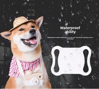 Localisateur GPS intelligent pour chien avec logo personnalisé, étanche IP67, suivi en temps réel, collier pour chien, notification par application, conseils sonores