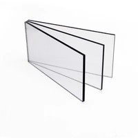 PC Endurance Sheet 5mm Transparent Solide Polycarbonate Sheet Auvent Pare-Soleil Isolation Thermique Éclairage Panneau Solaire