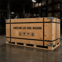 Machine à curl des jambes en position accroupie REYK, appareil de relaxation musculaire, équipement de musculation à domicile avec plaques en acier, caractéristiques de sécurité