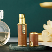 Flacon de parfum de voyage rechargeable personnalisé de 10 ml et 5 ml, vaporisateur de parfum de luxe de poche, distributeur de parfum portable, vaporisateur de parfum vide à pompe