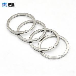 Anneaux porte-clés en acier inoxydable, résistants à la rouille, robustes, pour clés de voiture, DogTags, plongée - Product Image 2