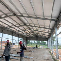 Fabricant de structures en acier pour entrepôts, bâtiments préfabriqués en acier pour entrepôts logistiques portuaires