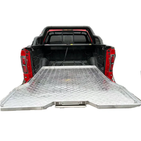 Tiroir coulissant en alliage d'aluminium pour benne de camion, plateau coulissant et auvent sur mesure pour pick-up F-150 Ranger D-MAX Tacoma Tundra Amarok