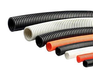 electric wiring conduit pipe Electrical Nylon Plastic Conduit Corrugated Pipe