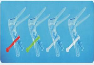 의료 소모품 검사 일회용 질 검경 플라스틱 경부 확장기 광원이있는 검경 - Product Image 4