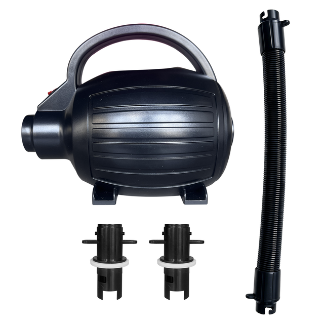 220V 240V Portable Electric Air Pump for SUP & Inflatables, Intelligent Auto-Off Inflator, OEM Factory, CE & BSCI Audited