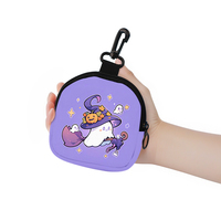 Porte-clés Anime Personnalisé, Portefeuille, Personnalisation en Usine, Pochette à Monnaie pour Femme, Mini Porte-monnaie