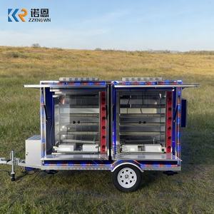 Camions de restauration mobiles à vendre en Chine : Remorque à aliments frits avec friteuse, stand de concession mobile, remorque de camion de restauration mobile - Product Image 1