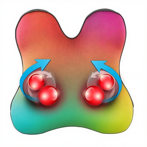 Masseur de nuque avec chaleur douce, coussin pliable léger pour voiture et avion, <span class=keywords><strong>oreiller</strong></span> de massage au design compact - Product Image 1