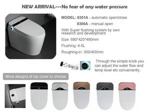 Система Super Flush, автоматическое открытие, умный туалет - Product Image 5