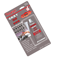 Mastic d'étanchéité silicone RTV gris 85g