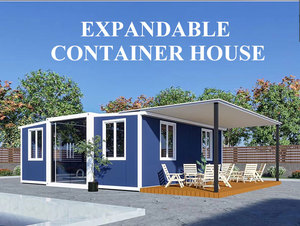 20ft đúc sẵn có thể mở rộng <span class=keywords><strong>container</strong></span> nhà glamping có thể gập lại di động mô-đun nhà với vòi hoa sen cabin trại quân sự nhà - Product Image 3