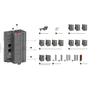 ชุดควบคุมการเคลื่อนที่ A-B B AC500-eCo PLC พร้อมการรับประกัน 12 เดือน และ 1 I/O สำหรับ PLC 24VDC A-B B AC500 ECo V3 Motion Cont - Product Image 4