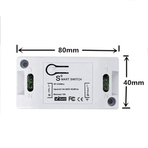 Thông minh NFC wifi thông minh chuyển đổi ánh sáng <span class=keywords><strong>433Mhz</strong></span> không dây điều khiển từ xa phổ DIY RF chuyển đổi từ xa cho đèn điện - Product Image 3