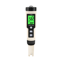 Testeur de qualité de l'eau numérique 4-en-1 PH/H2/ORP/Température, pH-mètre, à utiliser pour les hôpitaux, les laboratoires, l'eau potable