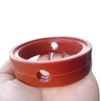 Joint d'étanchéité en silicone personnalisé de haute qualité pour valve papillon, résistant à l'huile et à l'air