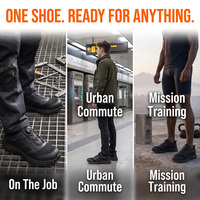 Chaussures de travail imperméables légères et protectrices avec logo personnalisé en gros, résistantes aux perforations, chaussures de sécurité pour hommes pour l'extérieur