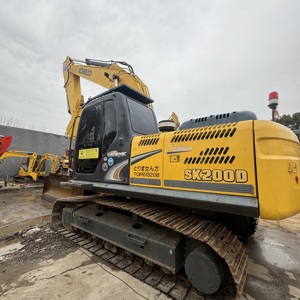Excavatrice sur chenilles d'occasion Kobelco SK200D 20 tonnes, moteur Mitsubishi, godet de 0,8 m³, pelle de taille moyenne pour travaux de terrassement - Product Image 1