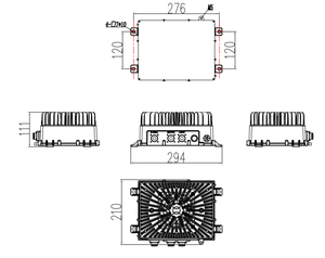Summit 312v10a impermeable IP67 cargador de batería de plomo-ácido carrito de golf buena fiabilidad cargador de batería con CAN bus - Product Image 6