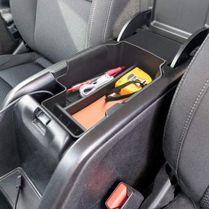 Frente coche apoyabrazos <span class=keywords><strong>de</strong></span> centro consola ABS <span class=keywords><strong>de</strong></span> almacenamiento organizador Chevrolet para Chevy 2019 - Product Image 5