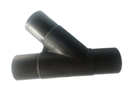 Raccords de soudage de type Y 45 degrés Y raccord wye haute polyéthylène
