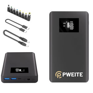PWEITE Portable Power Station 120W Li-<b>Polymer</b> Battery USB DC Output With LED Display Quick Charge Support - Product Image 6