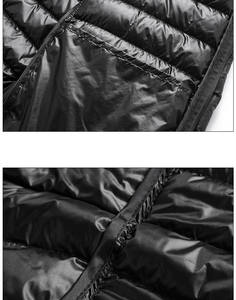 Chaleco acolchado personalizado para hombre, Bodywarmer de diseño americano, informal, ligero, con capucha, OEM - Product Image 6