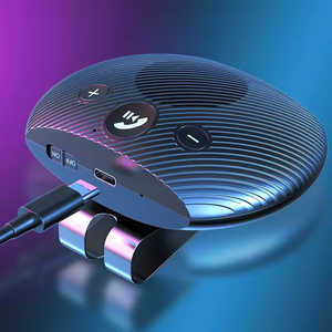 Altoparlante <span class=keywords><strong>Bluetooth</strong></span> per <span class=keywords><strong>Auto</strong></span> con Vivavoce Multipunto, Kit Vivavoce per Guida Sicura con 2 Cavi di Ricarica Rapida Tipo-C - Product Image 6