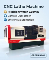 Prix fabricant Tornos Para Metal Middriven Cnc Metal Lathe with Middriven Spindle Machine Tool