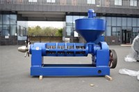 YZYX168 Guangxin Nieuwe Hoge Stijfheid Commerciële Koude-Warm Persmachine 830kg/u Capaciteit Koolstofstaal Sesam Kokos Amandel