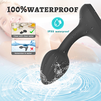 Y.Love Plug anal Sex Toy Télécommande 10 modes de vibration puissants Silicone liquide IPX6 Étanche Petit plug vibrant pour le fessier