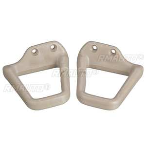 Par de guías de hombro para cinturón de seguridad delantero de coche para Camaro Firebird Convertible 1993-2002, bucles guía para cinturón de seguridad 16817202 16817203 - Product Image 3