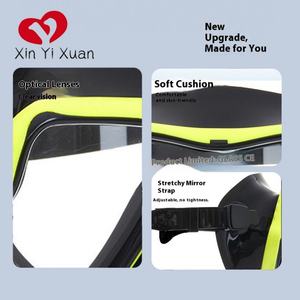 Équipement de plongée sportive anti-buée pour adultes, masque de plongée sec et humide, lunettes de natation, équipement de plongée - Product Image 2