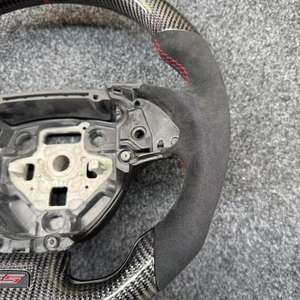 NOUVEAU <span class=keywords><strong>Volant</strong></span> de voiture personnalisé en fibre de carbone de haute qualité pour Chevrolet Camaro, style sport SS amélioré, en daim, approvisionnement transfrontalier - Product Image 5